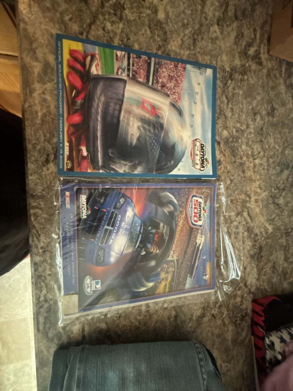 Lot of 2 NASCAR Official Souvenir Programs: 48th Annual Daytona 500 (2006) and 5